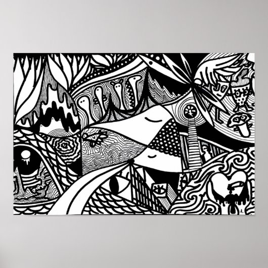 "MELTDOWN"-Poster Poster (Vorne)