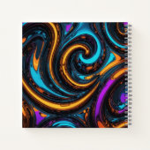 Melted Chrome Notizblock (Rückseite)