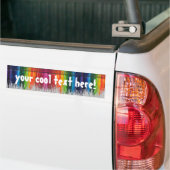 Melted Crayon Design perfekt für Kunstlehrer Autoaufkleber (Auf Lkw)