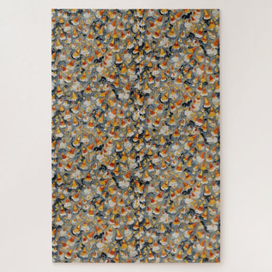 Melting Candy Corn Jigsaw Puzzle (Vertikal)