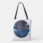 Melting Cheesy Pepperoni Pizza Slice Tasche (Rückseite)