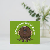 MELTING COOKIE POSTKARTE (Stehend Vorderseite)