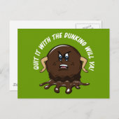 MELTING COOKIE POSTKARTE (Vorne/Hinten)