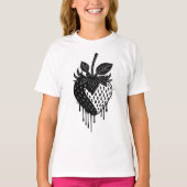 Melting Drip Strawberry Artwork T-Shirt (Vorderseite)