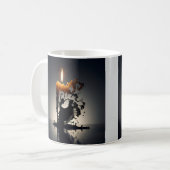 Melting Flamenco Dancer Kaffeetasse (Vorderseite Links)