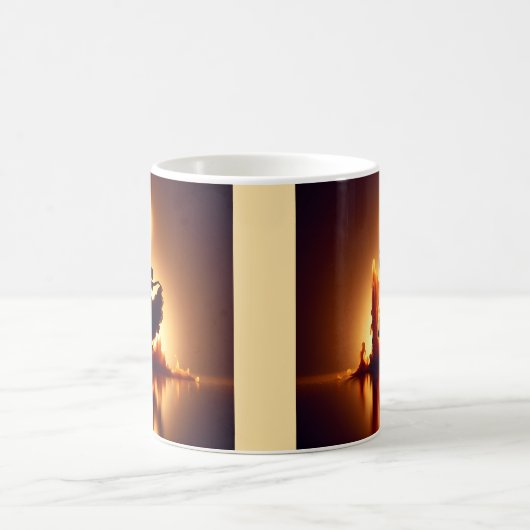 Melting Flamenco Dancer Kaffeetasse (Mittel)