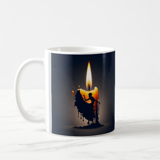 Melting Flamenco Dancer Kaffeetasse (Links)
