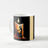 Melting Flamenco Dancer Kaffeetasse (Vorderseite Links)