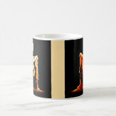 Melting Flamenco Dancer Kaffeetasse (Mittel)