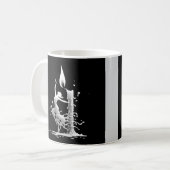 Melting Flamenco Dancer Kaffeetasse (Vorderseite Links)