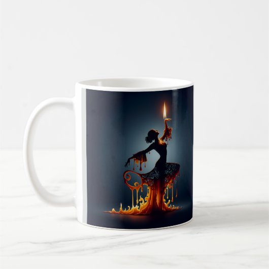 Melting Flamenco Dancer Kaffeetasse (Links)