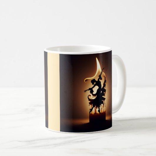 Melting Flamenco Dancer Kaffeetasse (VorderseiteRechts)
