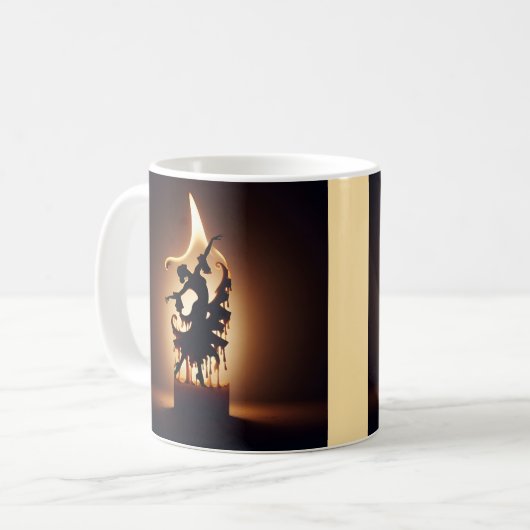 Melting Flamenco Dancer Kaffeetasse (Vorderseite Links)