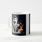 Melting Flamenco Dancer Kaffeetasse (Vorderseite Links)
