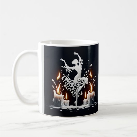 Melting Flamenco Dancer Kaffeetasse (Links)