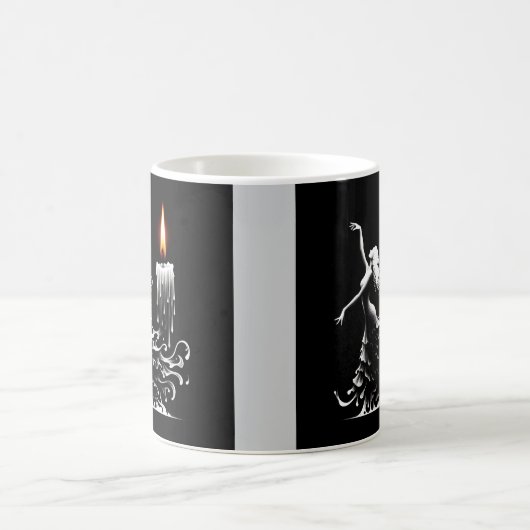 Melting Flamenco Dancer Kaffeetasse (Mittel)