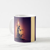 Melting Flamenco Dancer Kaffeetasse (Vorderseite Links)