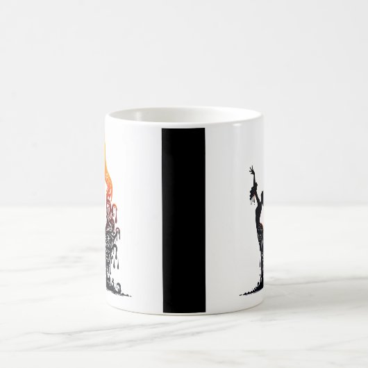 Melting Flamenco Dancer Kaffeetasse (Mittel)