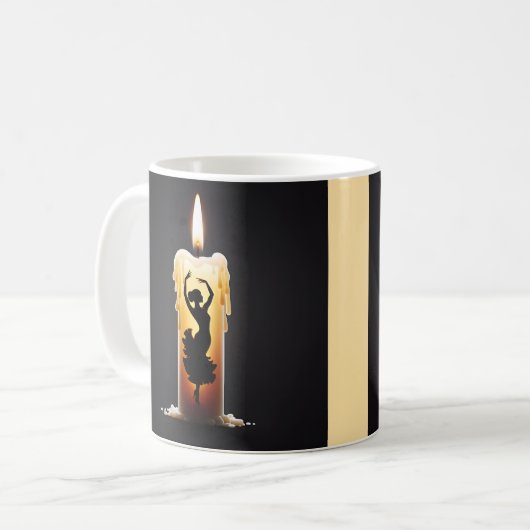 Melting Flamenco Dancer Kaffeetasse (Vorderseite Links)