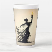 Melting Flamenco Dancer Milchtasse (Vorderseite)