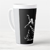 Melting Flamenco Dancer Milchtasse (Linke Ecke)