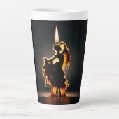 Melting Flamenco Dancer Milchtasse (Vorderseite)