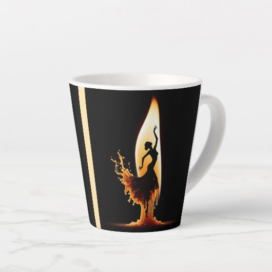 Melting Flamenco Dancer Milchtasse (Rechte Ecke)
