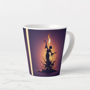 Melting Flamenco Dancer Milchtasse