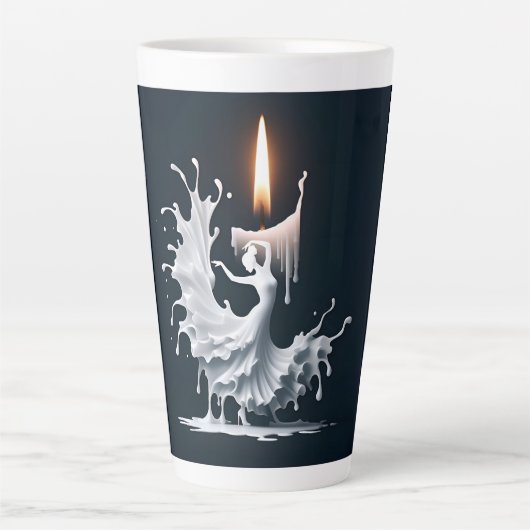 Melting Flamenco Dancer Milchtasse (Vorderseite)