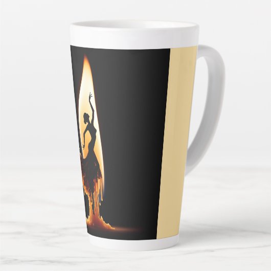 Melting Flamenco Dancer Milchtasse (Rechte Ecke)