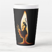 Melting Flamenco Dancer Milchtasse (Vorderseite)