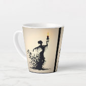 Melting Flamenco Dancer Milchtasse (Linke Ecke)