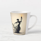 Melting Flamenco Dancer Milchtasse (Rechts)