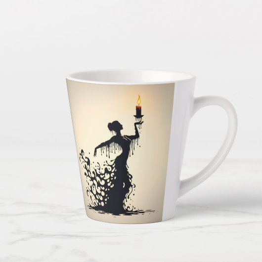 Melting Flamenco Dancer Milchtasse (Rechts)