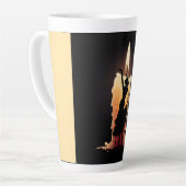 Melting Flamenco Dancer Milchtasse (Linke Ecke)