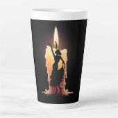 Melting Flamenco Dancer Milchtasse (Vorderseite)