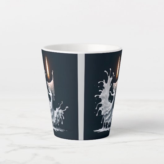 Melting Flamenco Dancer Milchtasse (Vorderseite)