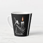 Melting Flamenco Dancer Milchtasse (Linke Ecke)
