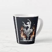 Melting Flamenco Dancer Milchtasse (Rechte Ecke)