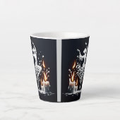 Melting Flamenco Dancer Milchtasse (Vorderseite)
