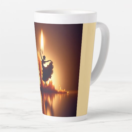 Melting Flamenco Dancer Milchtasse (Rechte Ecke)