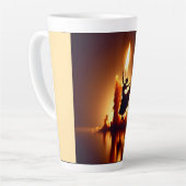 Melting Flamenco Dancer Milchtasse (Linke Ecke)