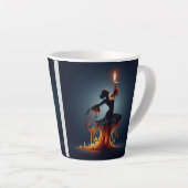 Melting Flamenco Dancer Milchtasse (Rechte Ecke)