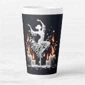 Melting Flamenco Dancer Milchtasse (Vorderseite)