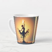 Melting Flamenco Dancer Milchtasse (Linke Ecke)