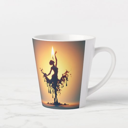 Melting Flamenco Dancer Milchtasse (Rechts)