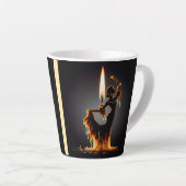 Melting Flamenco Dancer Milchtasse (Rechte Ecke)