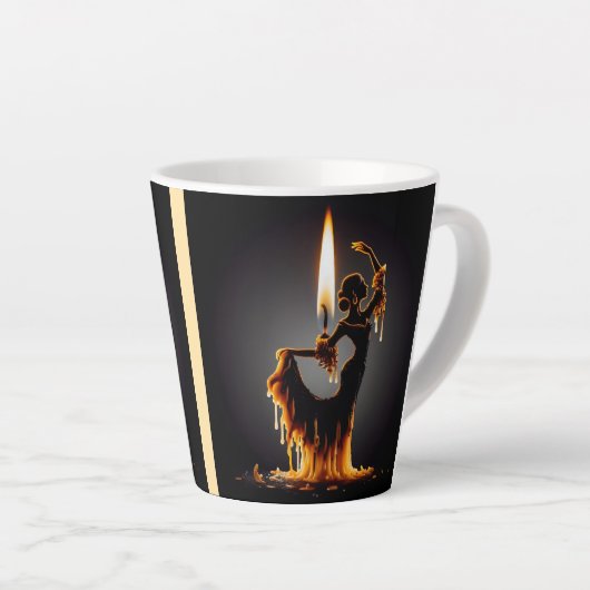 Melting Flamenco Dancer Milchtasse (Rechte Ecke)