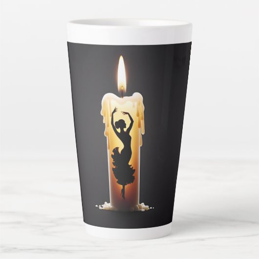 Melting Flamenco Dancer Milchtasse (Vorderseite)
