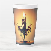 Melting Flamenco Dancer Milchtasse (Vorderseite)